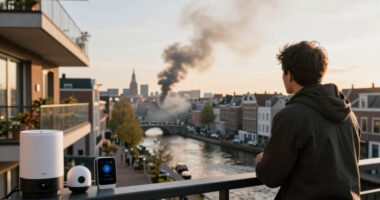 Grote Brand In Woning Op Prinsengracht, Zwarte Rook Boven Centrum Amsterdam - NH Nieuws