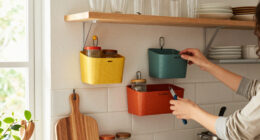 These Silly (And Smart!) Finds Created Instant Storage On My Kitchen Wall