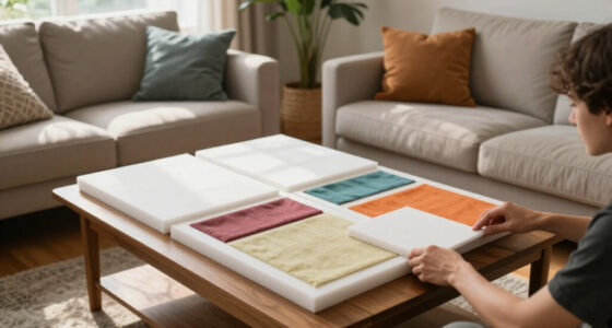 They Made A Blank-Box Living Room Look Custom Without Hiring A Carpenter