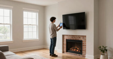 They Removed The Living Room’s Brick Fireplace — And They Don’t Regret It