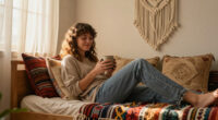 This Boho Bedroom Got A Relaxing Redo That Was Completely DIYed