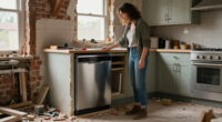 A Victorian Home's Entire Kitchen Was Demolished — Except For The Dishwasher