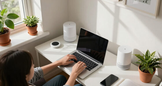 Her Home Office Is In An Unexpected Location — Now It's Clutter-Free