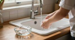 I’m Putting A Vintage Glass Ashtray By My Kitchen Sink (It’s So Pretty!)