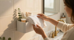 I Used A Command Wall Planter As Bathroom Storage — Now I Want One In Every Room