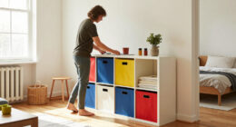 She Used IKEA Storage To Make Her Studio Feel Like A One-Bedroom