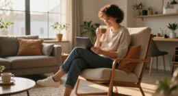 The Chic West Elm Chair That Made My Tiny Apartment 100X More Inviting
