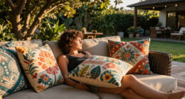 These Designer Outdoor Pillows Are So Pretty, I’d Use Them Indoors