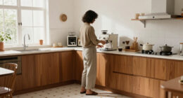 This Kitchen Was Straight Out Of The '70S Until A Cozy All-White Redo