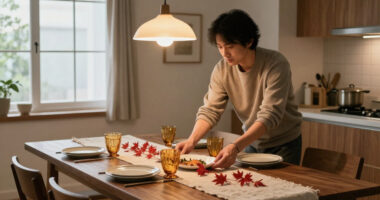 4 Japanese Tablescaping Lessons That Will Make Your Autumn Hosting So Much Cozier