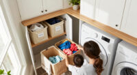 I Designed A Tiny Laundry Room For My Family Of 4 – These Clever Storage Ideas Keep It Clutter-free