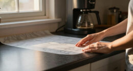 This $50 Amazon Find Made My Dark, Dated Countertops Look Like Expensive Marble