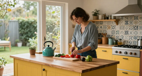 This Once Ugly Extension Has Been Transformed Into A Bold And Playful Kitchen Filled With Beautiful Antiques